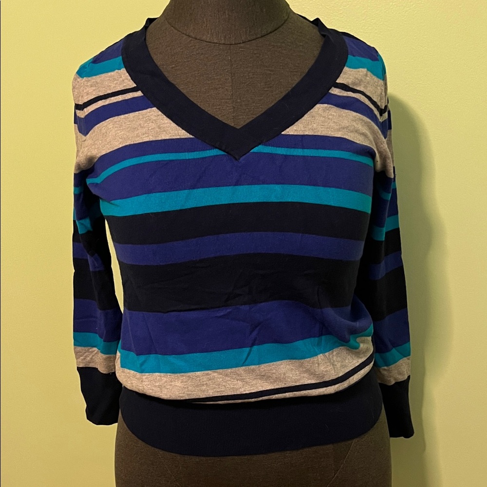 Lane Bryant Multicolor Knit Sweater
